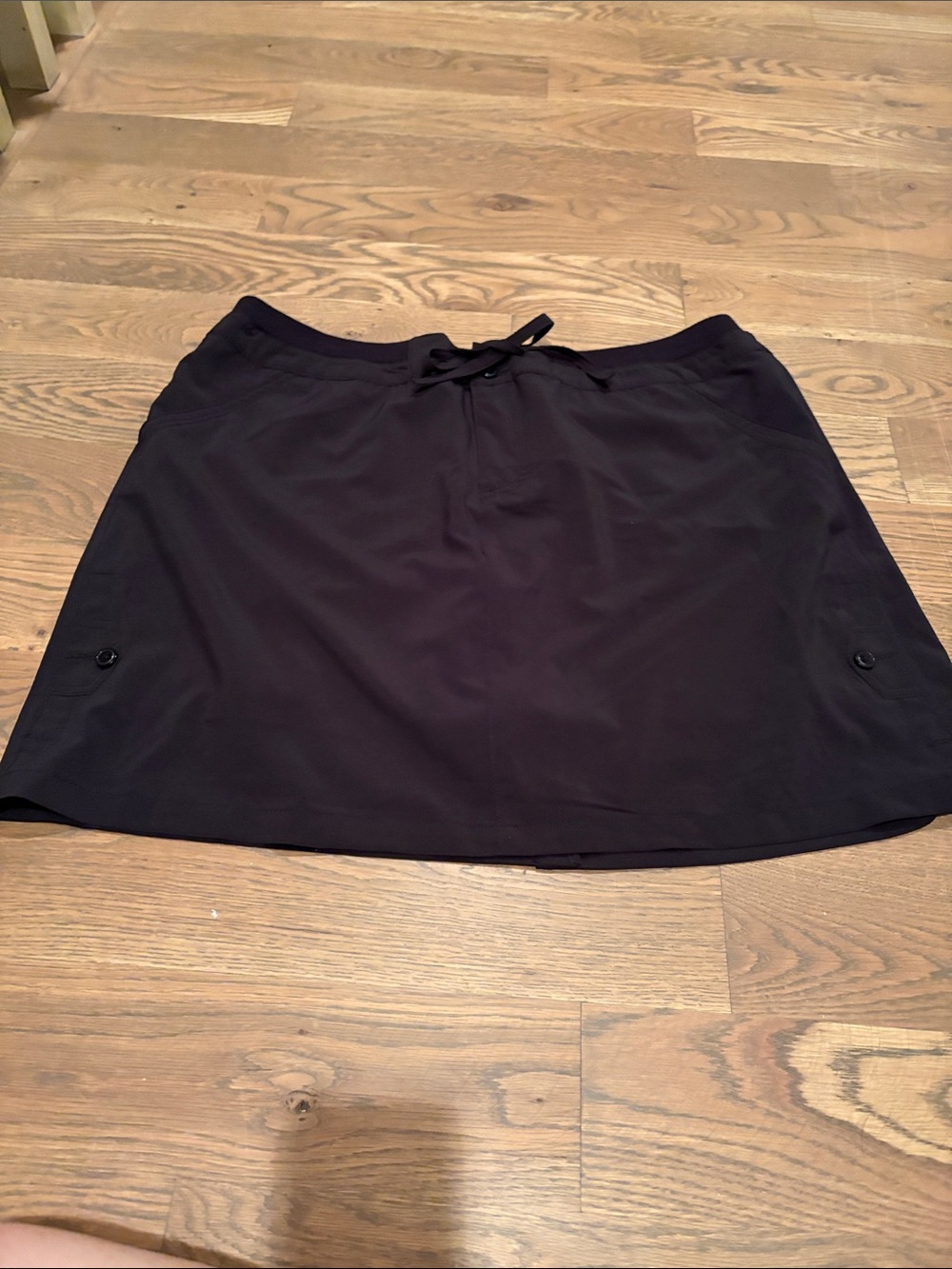 Classic Black Pull-On Skirt - Women